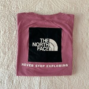 The North Face women’s t-shirt short sleeves pink size L
